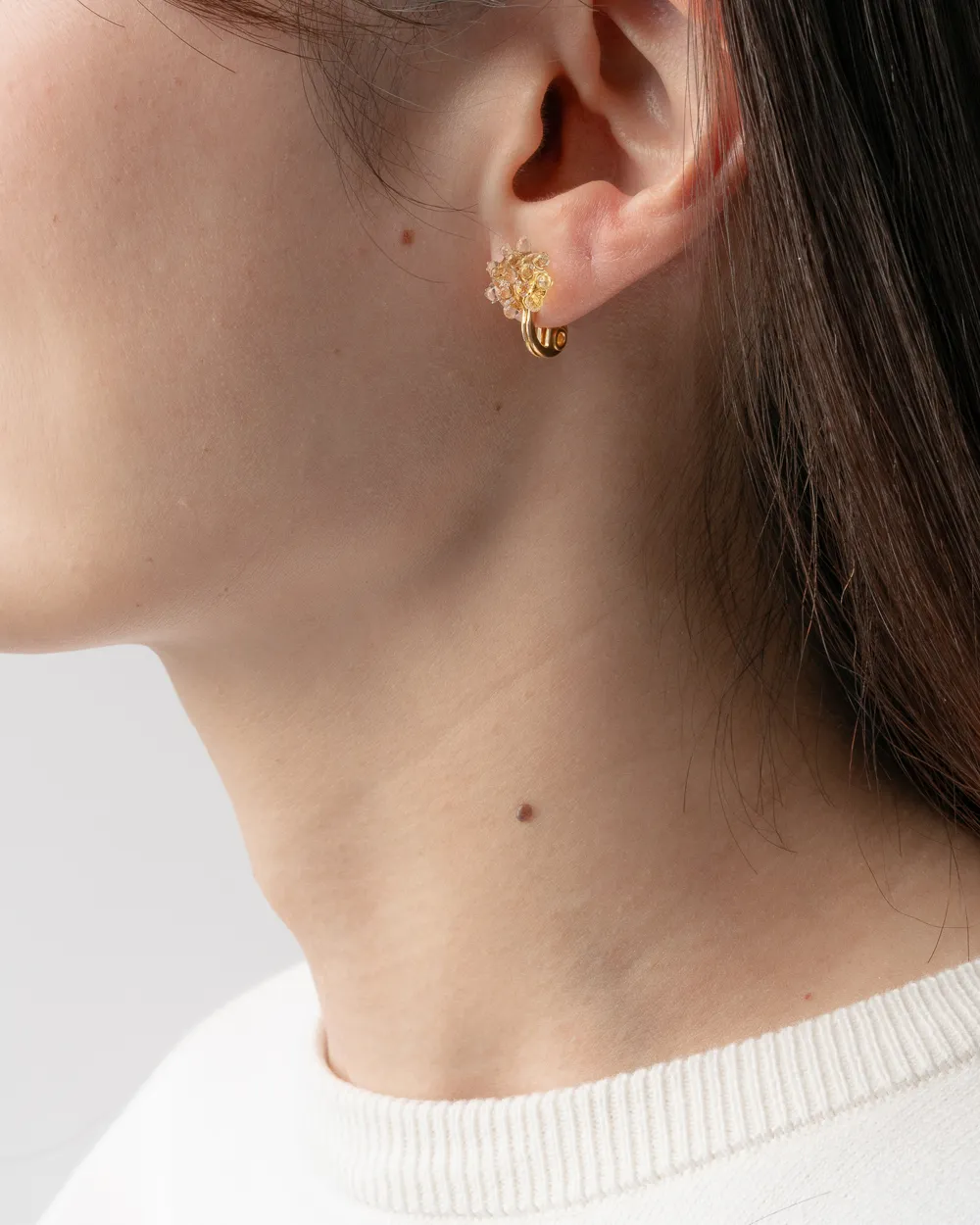 イヤリング ミモザ イエロー 数量限定