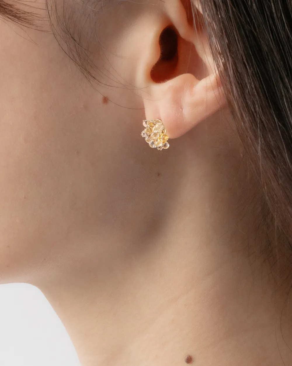 ピアス ミモザ イエロー 数量限定