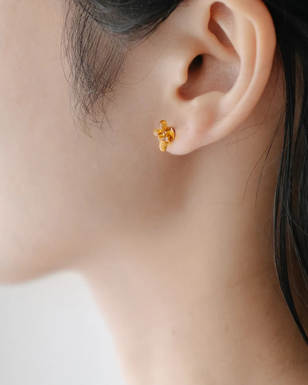 ピアス キンモクセイ 橙 数量限定