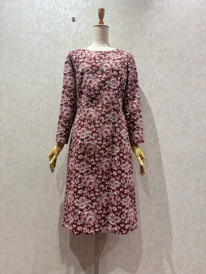 エポカ EPOCA フラワージャガードワンピース フラワージャガード