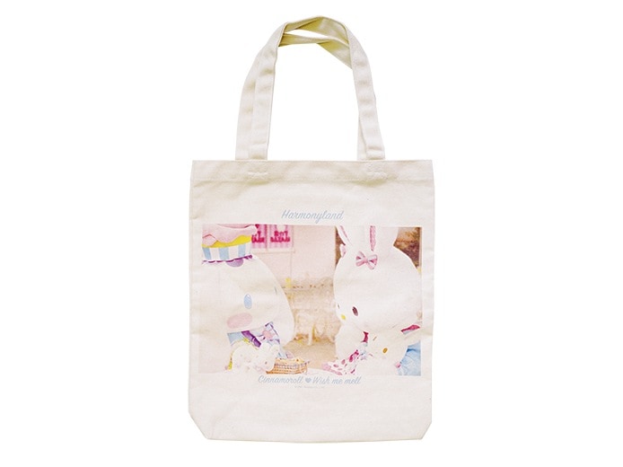 シナモロール・ウィッシュミーメル ライブキャラクターデザイン トートバッグ カラー