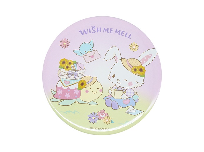 ウィッシュミーメルフラワーガーデン 缶バッジ