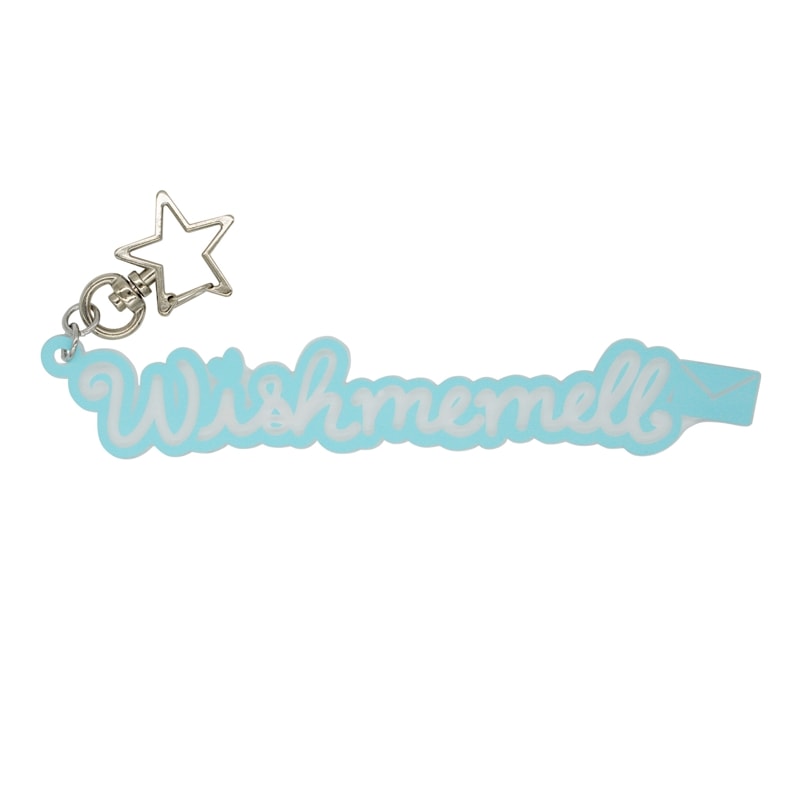 アイドルグッズ2024　ビッグネームキーホルダー　ウィッシュミーメル