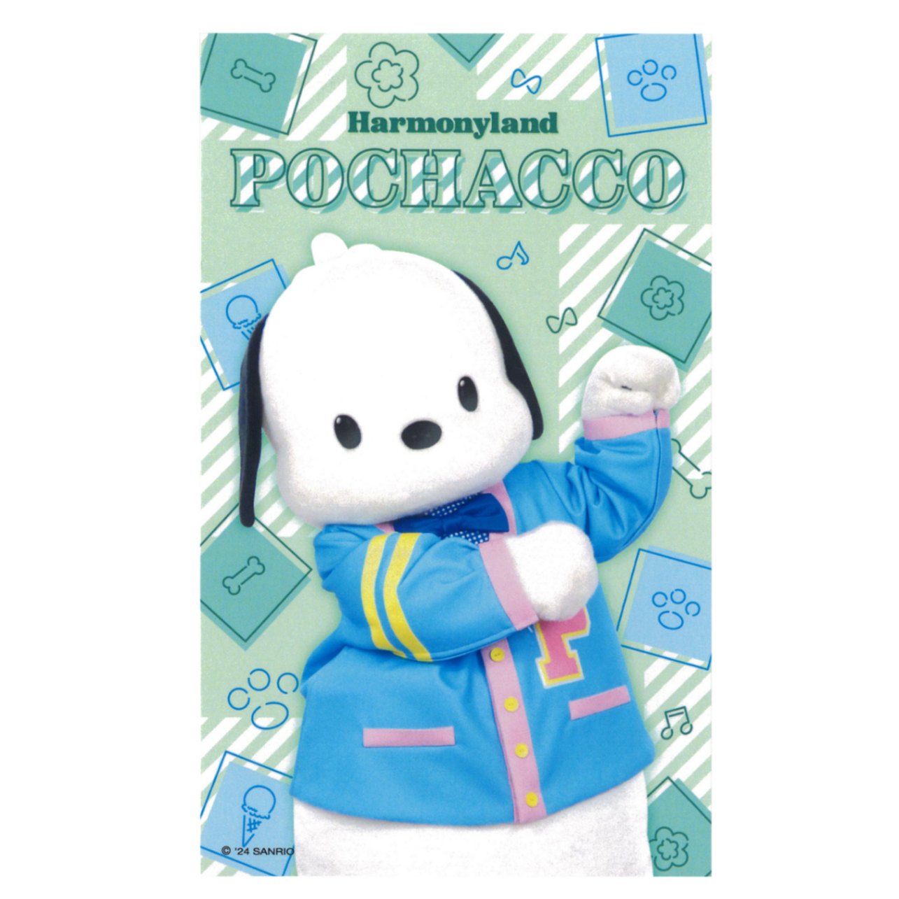 ポチャッコバースデー2024 ステッカー 青衣装|【公式