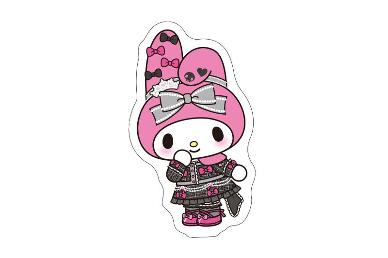 Mymelody＆Kuromi　AnniversaryParty　マイメロディ　ステッカー5 