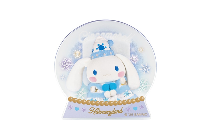 ハーモニーランドクリスマス2025 シナモロール メモクリップスタンド