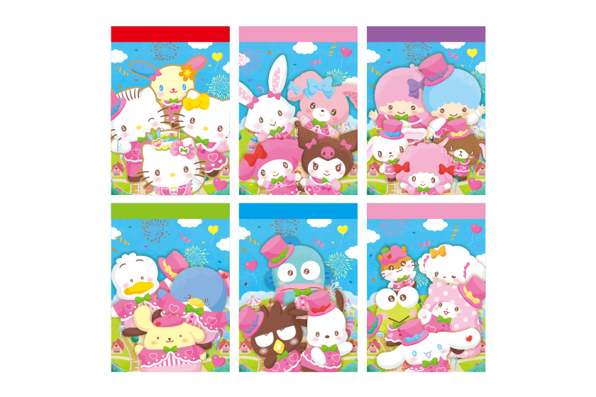 Harmonyland 35th Anniversary (イラスト）6Pメモセット|【公式