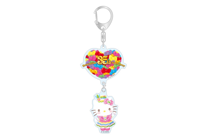 Harmonyland 35th Anniversary 2連アクリルキーホルダー ハローキティ