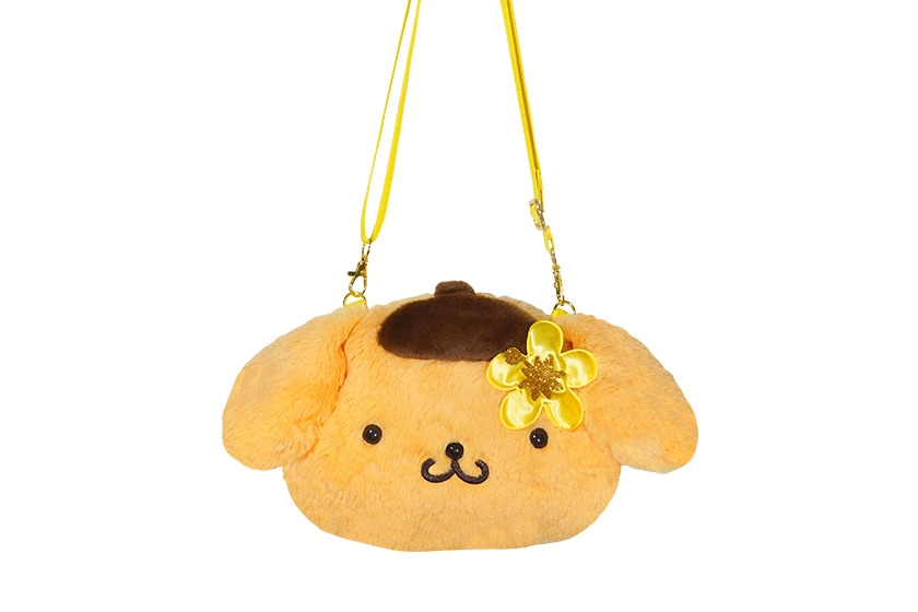 ポムポムプリン 日焼けぬいぐるみポシェット ハーモニーランド はちゃめちゃ 予約販売】はちゃめちゃサマーパーリー！ ポムポムプリン ポシェット