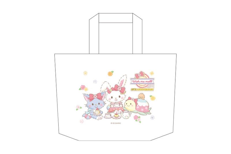 Wish　me mell 15TH ANNIVERSARY　ミニトートバッグ