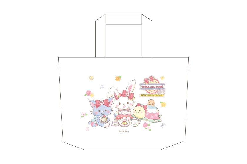 Wish me mell 15TH ANNIVERSARY ミニトートバッグ|【公式