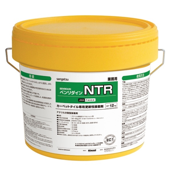 サンゲツ BB-367 BB-368 床用接着剤 更新性接着剤 NTR 12㎏ 3㎏