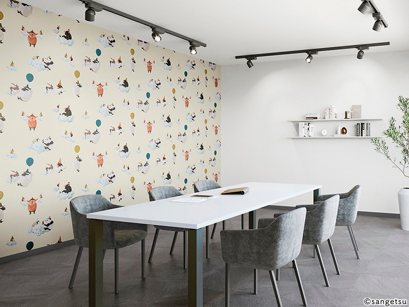 サンゲツ TH32964 パターン 【15m/30m/道具付/道具無】選択 生のり付き壁紙 FAITH セット販売（購入単位：セット）|1000番台壁紙セット|1000番台壁紙