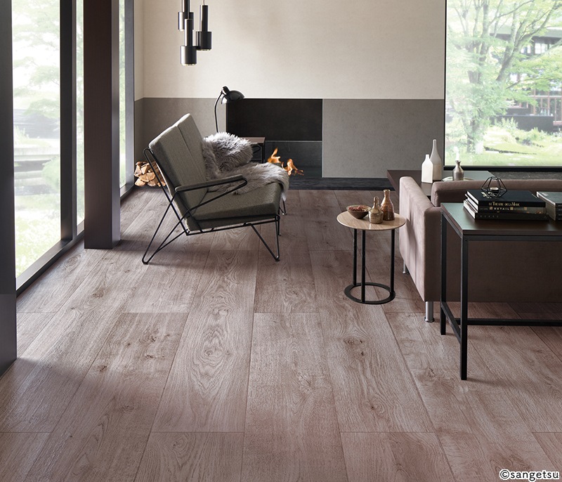サンゲツ CM11228 店舗可 木目調 2m巾フロア H FLOOR Hフロア 2022-2024 クッションフロア CF （購入単位：本） 1本(1巻)最大15m [旧:CM10248]