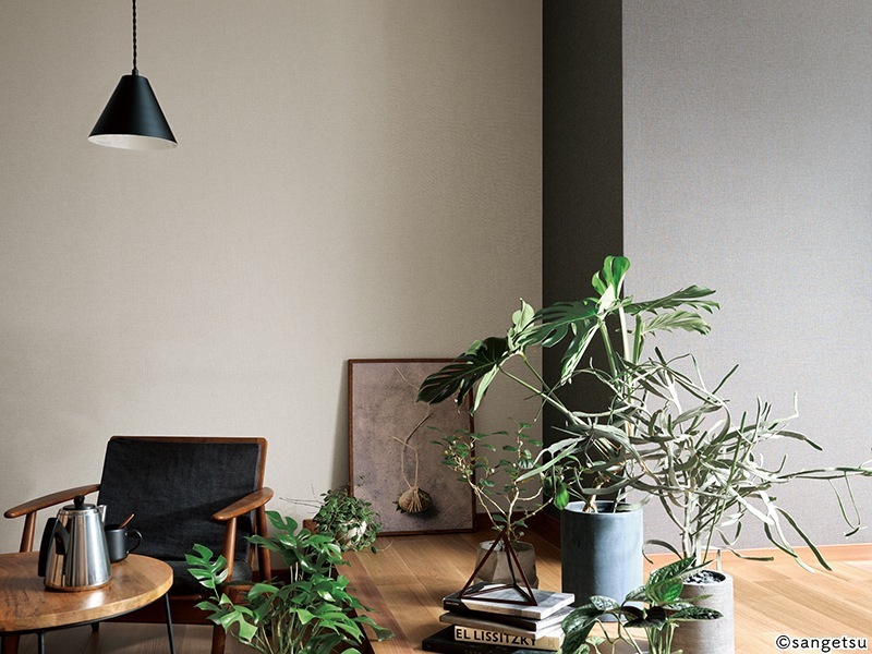 サンゲツ FE76153 カラー 織物調 【15m/30m/道具付/道具無】選択 生のり付き壁紙 FINE ファイン セット販売（購入単位：セット）|1000番台壁紙セット|1000番台壁紙