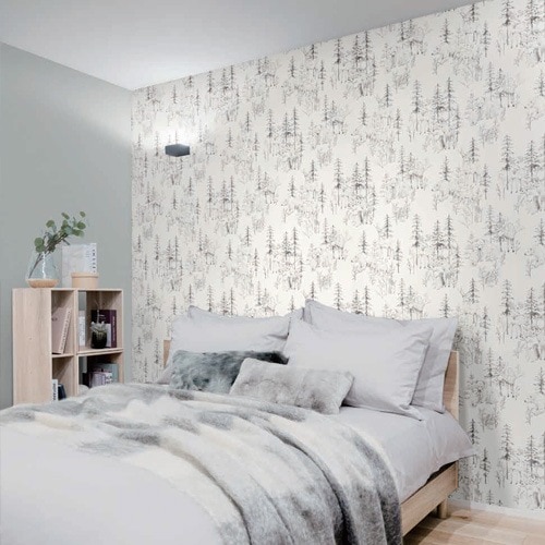 ※のり無し壁紙 ルノン ミリクローレル 16色 RH-9270~RH-9285 HOME ホーム 2023-2026(購入単位:m) 1本(1巻)最大50m