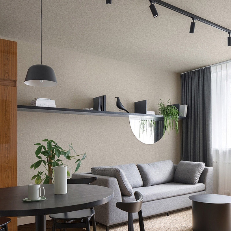 リリカラ ほこり汚れに強い 6色 LR-70825~LR-70830 【15m/30m/道具付/道具無】らくらくリフォーム 2024-2027 生のり付き壁紙(購入単位:セット)