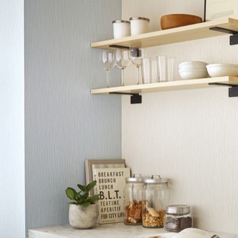 サンゲツ RE55428 フィルム汚れ防止壁紙 織物調 ライトブルー【15m/30m/道具付/道具無】選択 生のり付き壁紙 ReSERVE リザーブ セット販売（購入単位：セット）