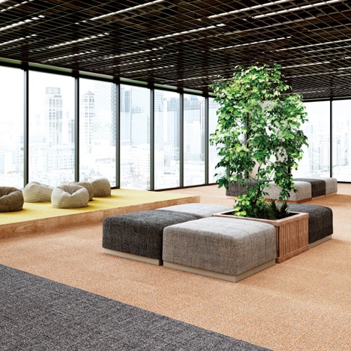 サンゲツ ダンガリー・シェイクD/ダンガリー・シェイク・クラフトD 9色 NTH71301～NTH71310  NT700シリーズ 2023-2026 カーペットタイル（購入単位：ケース）