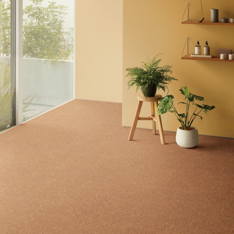 サンゲツ CM12284 店舗可 ソフトコルク ホームフロア HOME FLOOR 2024-2027 クッションフロア （購入単位：本） 1本(1巻)最大20m