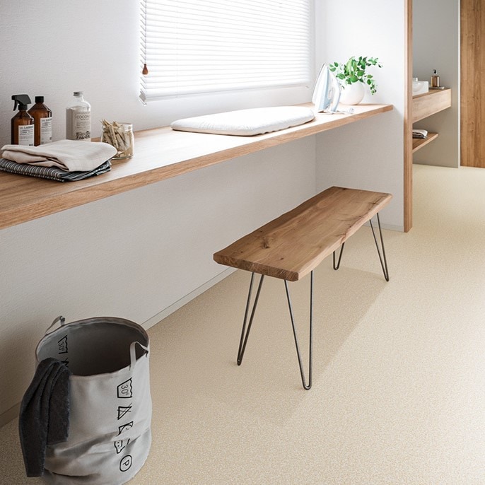 サンゲツ HM12154 プレーン ホームフロア HOME FLOOR 2024-2027 クッションフロア （購入単位：本） 1本(1巻)最大20m