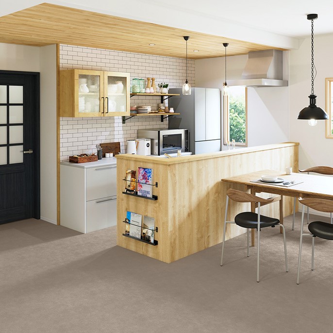 サンゲツ HM12143 プレーン ホームフロア HOME FLOOR 2024-2027 クッションフロア （購入単位：本） 1本(1巻)最大20m