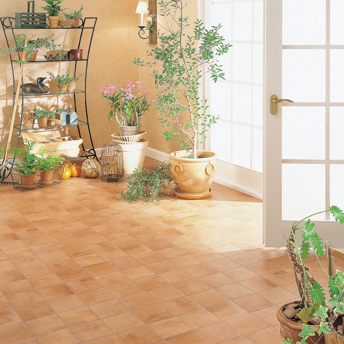 サンゲツ HM12040 石目調 テラコッタ ホームフロア HOME FLOOR 2024-2027 クッションフロア （購入単位：本） 1本(1巻)最大20m