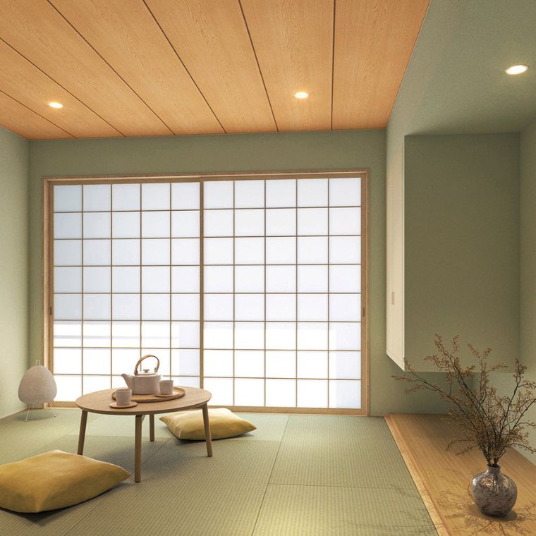 ※のり無し壁紙 リリカラ 和調 4色 LB-9597〜LB-9600 LB ベース 2024-2026（購入単位：m） 1本(1巻)最大50m|のり無し壁紙|壁のおしゃれリフォーム