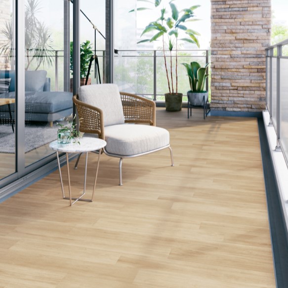 サンゲツ バルコニーウッド 4色 PX216～PX219 防滑性ビニル床シート ノンスキッド NONSKID 2024-2027（購入単位：本）