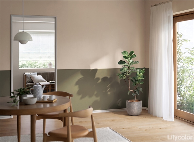 リリカラ LL-6035 +mood 【15m/30m/道具付/道具無】選択 生のり付き壁紙 LIGHT 2025 - 2028 セット販売（購入単位：セット）