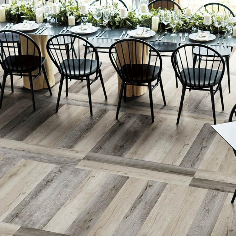 シンコール ドライウッド 4色 フロアタイル RW-3084~RW-3087 マットネラ2025-2028 1ケース24枚入り(販売単位:ケース)