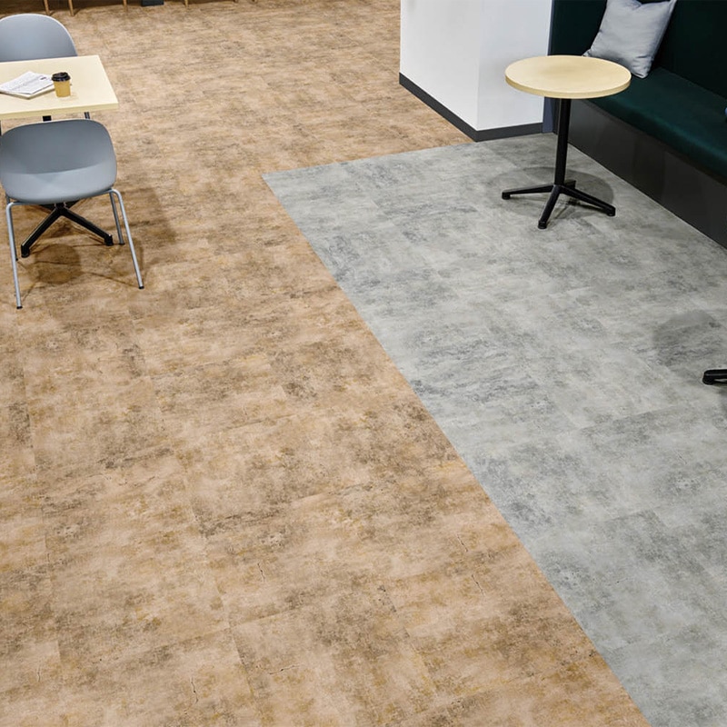 シンコール ヘイズモルタル 2色 フロアタイル MS-3227～MS-3228 マットネラ2025-2028 1ケース20枚入り（販売単位：枚）