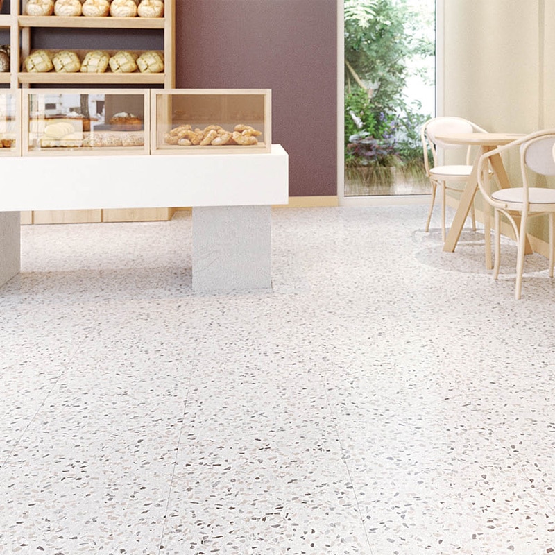 シンコール テラゾラッタ 2色 フロアタイル MS-3223～MS-3224 マットネラ2025-2028 1ケース20枚入り（販売単位：枚）