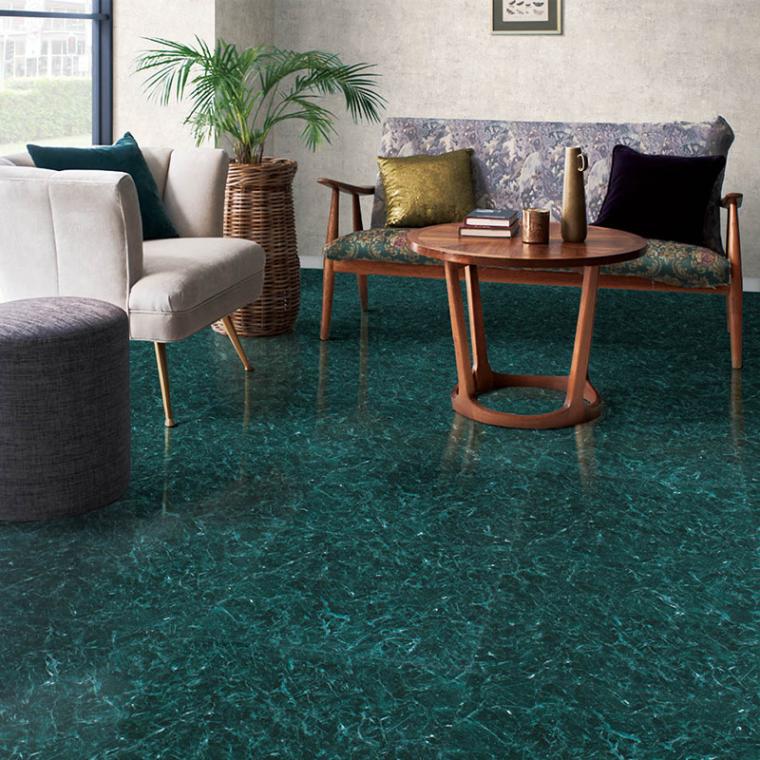 シンコール ディノスグリーン 1色 フロアタイル MS-3205 マットネラ2025-2028 1ケース20枚入り（販売単位：枚）