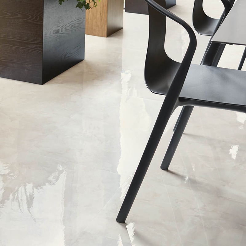 シンコール ホワイトオニックス 1色 フロアタイル MS-3170 マットネラ2025-2028 1ケース20枚入り（販売単位：枚）