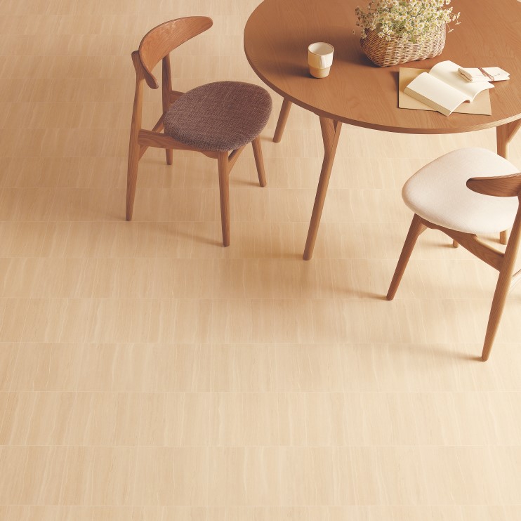 サンゲツ 石目調 ナーシングフロアV KU24409 発泡複層ビニル床シート Sフロア 2025-2027（購入単位：本）