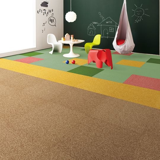 東リ GA-100 全25色 タイルカーペット GA-100  床暖房対応 オフィスや店舗にも （販売単位：ケース）