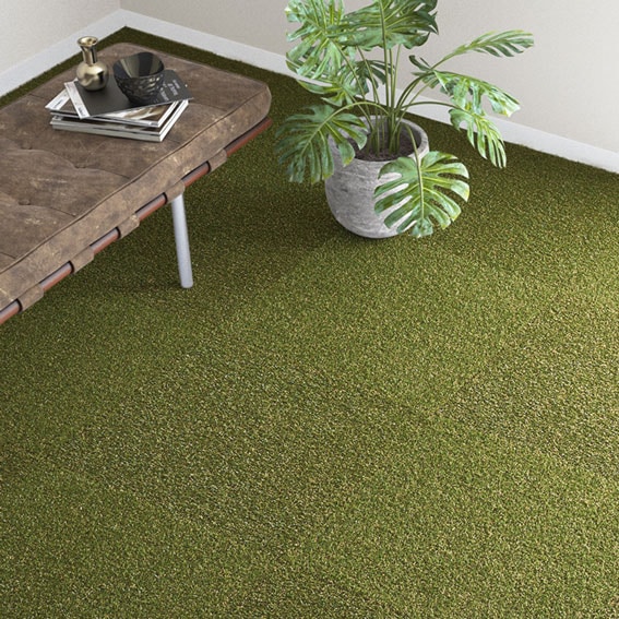 シンコール 人工芝タイル 1色 タイルカーペット ATF500 SQ PRO 2025-2028（販売単位：枚）