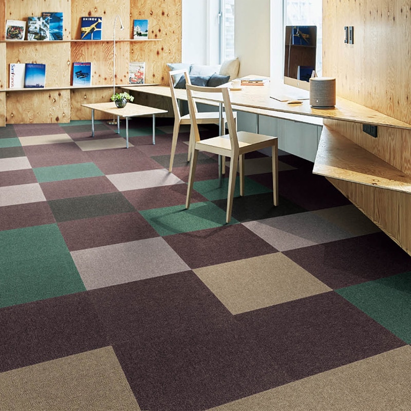 シンコール ニューテック 14色 タイルカーペット TEC52～TEC73 SQ PRO 2025-2028（販売単位：枚）