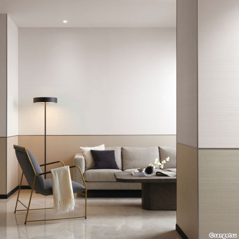 サンゲツ テクスチャーカラー 和モダン 11色 TH34339～TH34349 FAITH（フェイス） 2025-2028 生のり付き壁紙 （購入単位：m） 1本(1巻)最大30m