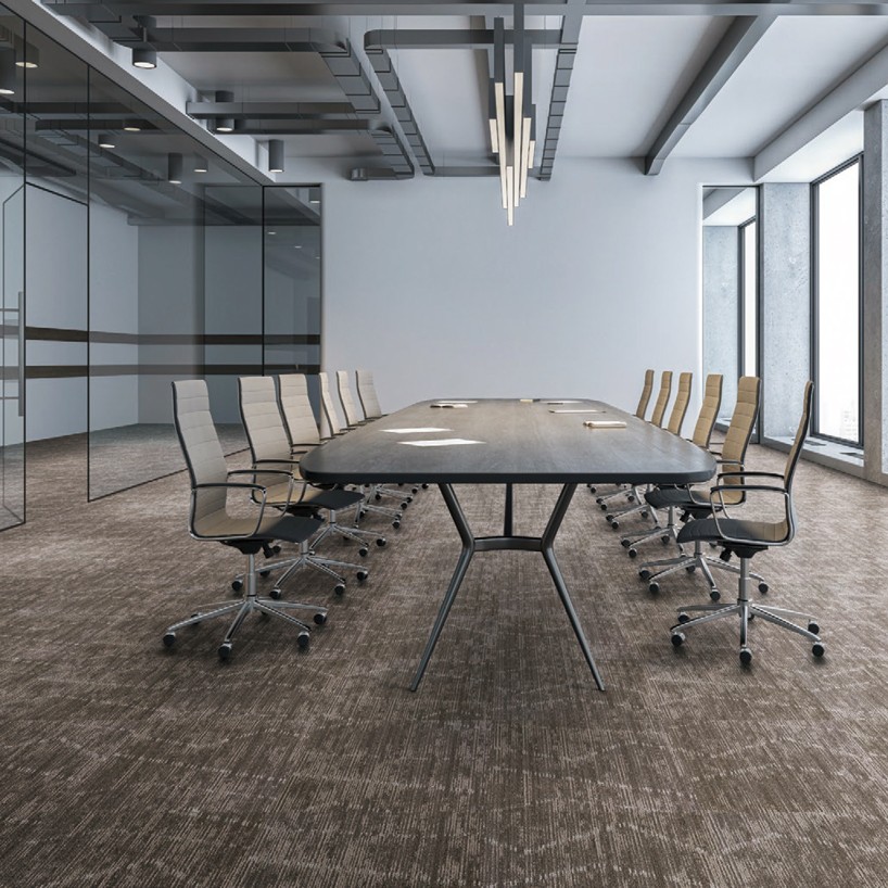 川島織物 CB1270-1～ タイルカーペット 3色 ラインパス（購入単位：ケース）