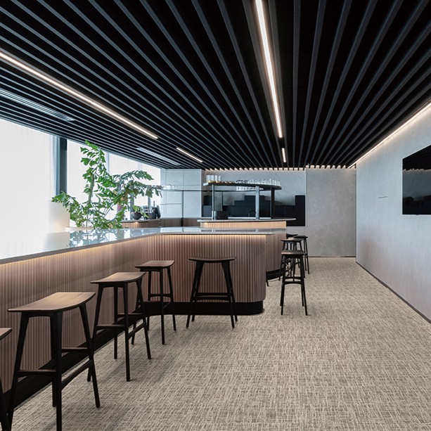 川島織物 AB1540-1～ タイルカーペット 4色 ラトシャ（購入単位：ケース）