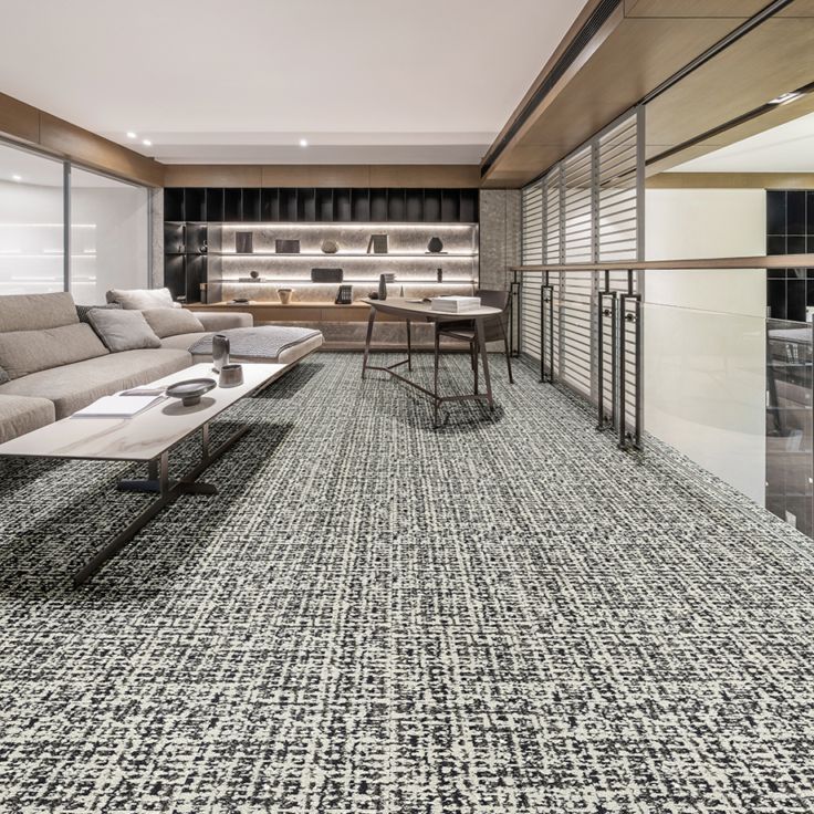 川島織物 ニューヨークツイードⅡ 2色 タイルカーペット AB1420-1～AB1420-2 （販売単位：ケース）