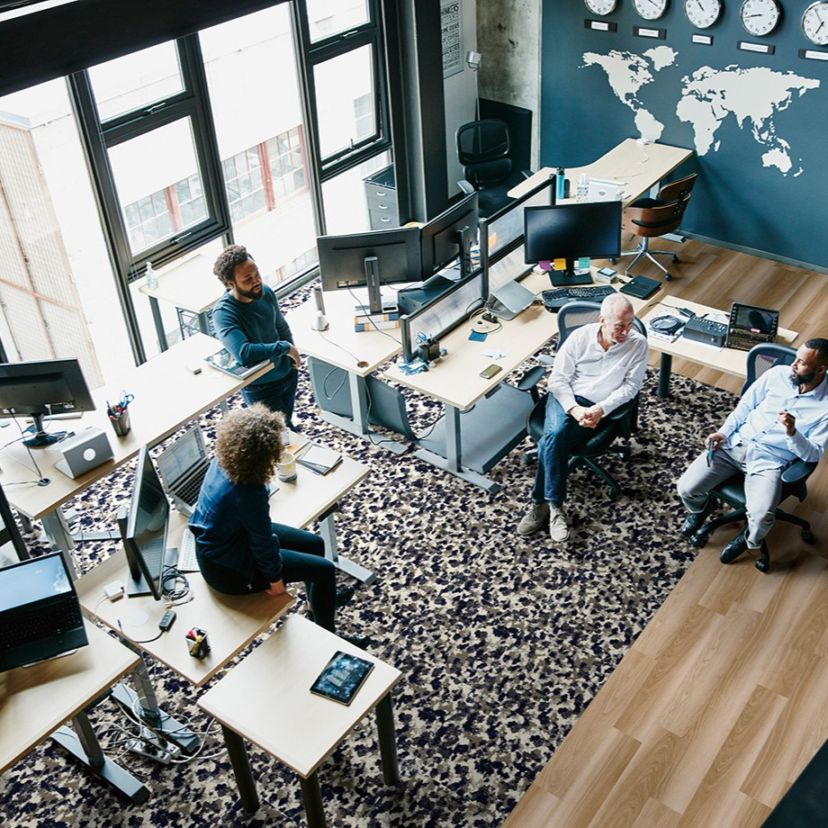 川島織物 ナイロビレザー 3色 タイルカーペット AB400-1～AB400-3 （販売単位：ケース）