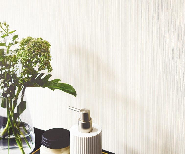 サンゲツ TH34985 ストライプ オフホワイト 【15m/30m/道具付/道具無】選択 生のり付き壁紙 FAITH フェイス 2025-2028 (旧品番:TH32943) (購入単位:セット)