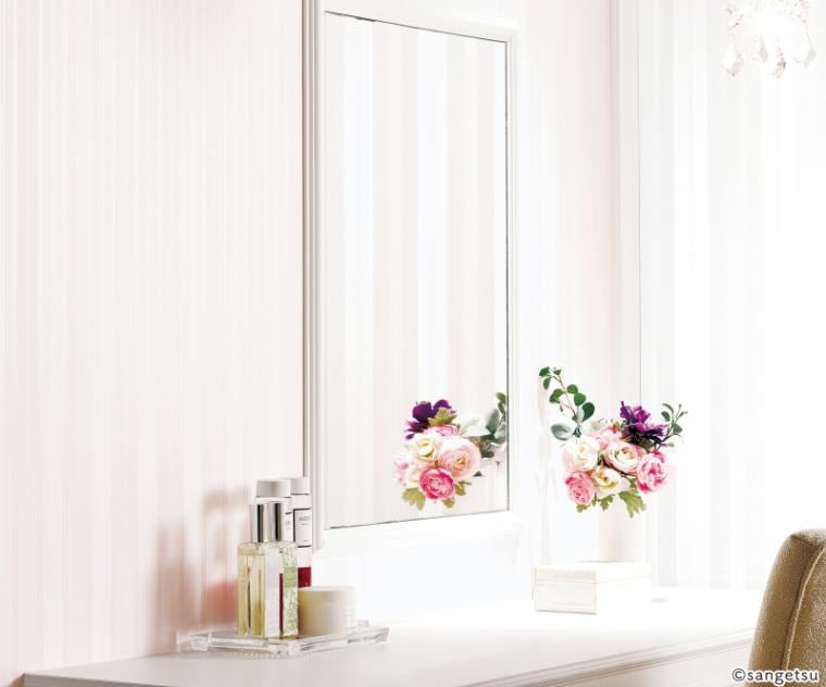 サンゲツ TH34983 ストライプ ピンク 【15m/30m/道具付/道具無】選択 生のり付き壁紙 FAITH フェイス 2025-2028 (旧品番:TH32945) (購入単位:セット)