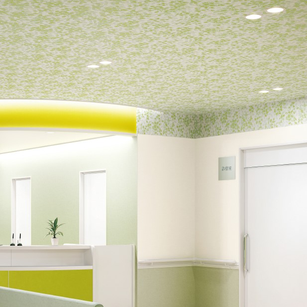 サンゲツ TH34968 パターン リーフ 【15m/30m/道具付/道具無】選択 生のり付き壁紙 FAITH フェイス 2025-2028 (旧品番:TH32956) (購入単位:セット)