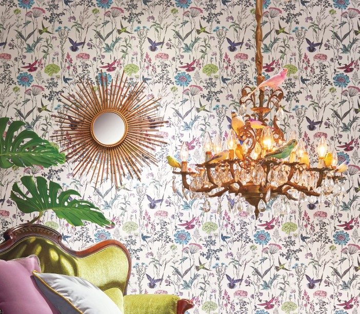 サンゲツ TH34965 パターン ボタニカル 【15m/30m/道具付/道具無】選択 生のり付き壁紙 FAITH フェイス 2025-2028 (旧品番:TH32953) (購入単位:セット)