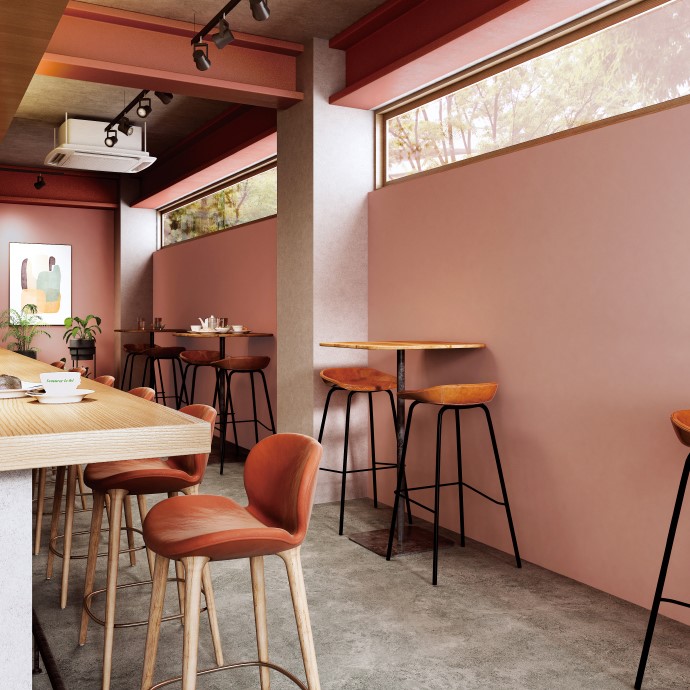 サンゲツ TH34014 生のり付き壁紙 15m/30mセット ライトカラー レッド FAITH フェイス 2025-2028 お得なセット（購入単位：セット）