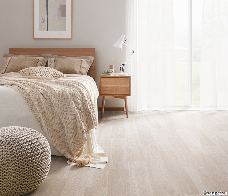 HMA様のお部屋 サンゲツ HM11053 木目調 H FLOOR Hフロア 2022-2024 クッション